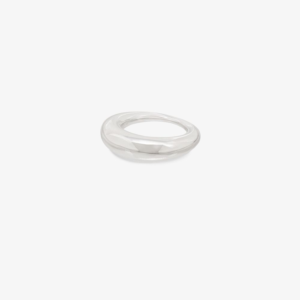 All Blues sterling silver polished fat snake ring | Browns