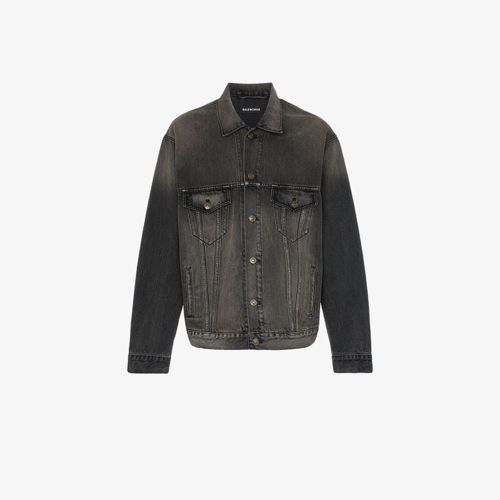 balenciaga you are the world denim jacket