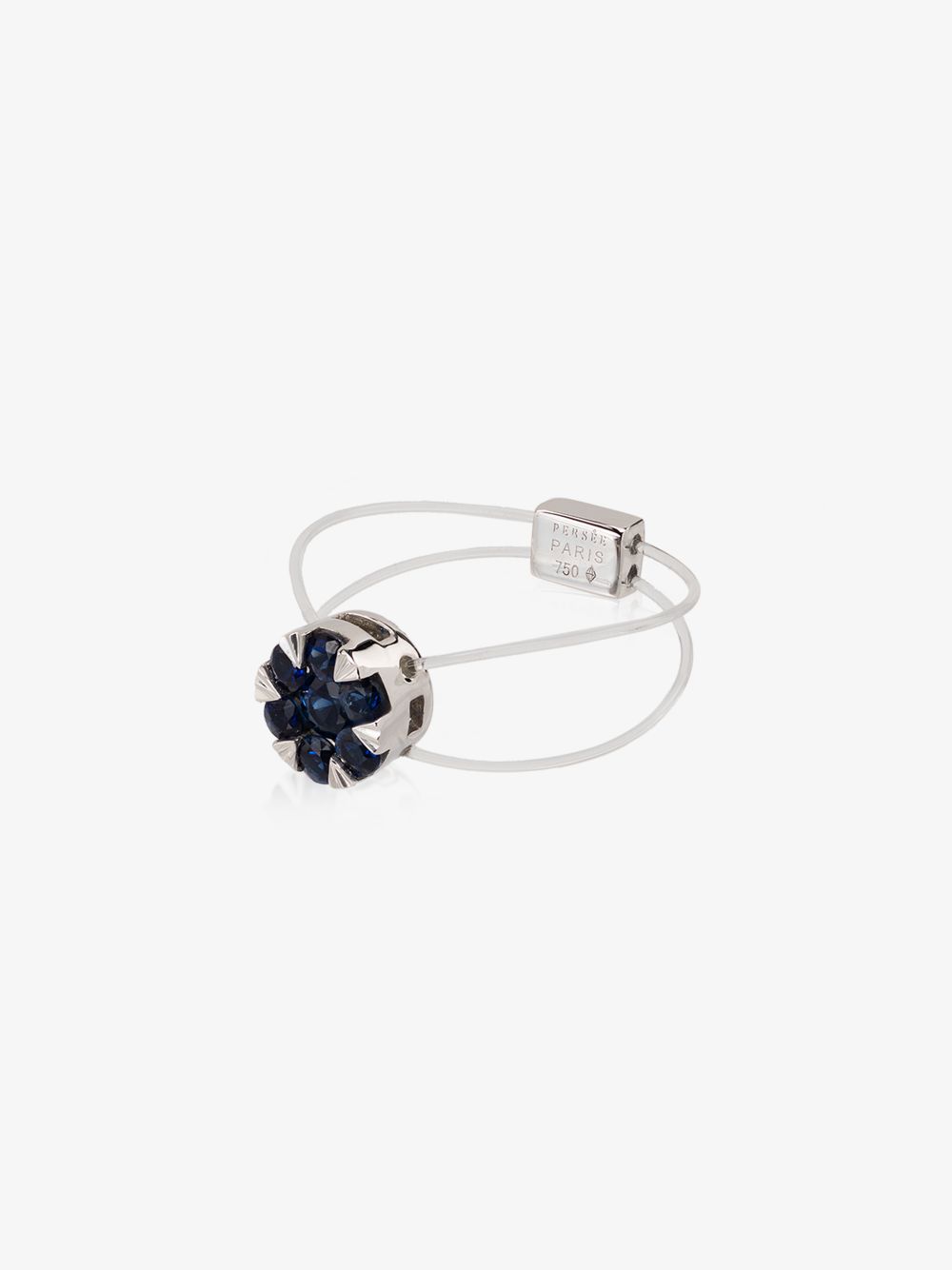 Persée 18kt White Gold Sapphire Ring