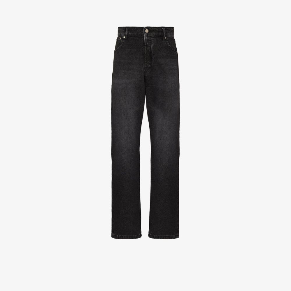 AMI ALEXANDRE MATTIUSSI STRAIGHT-LEG JEANS,E21HD00261115688522