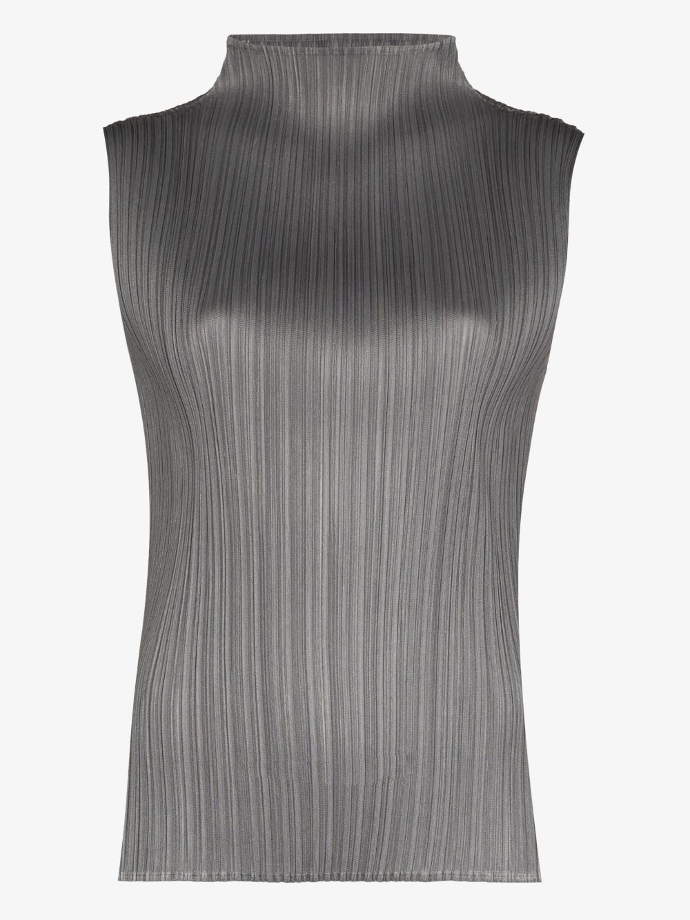 Issey Miyake Basics Pleated Sleeveless Top