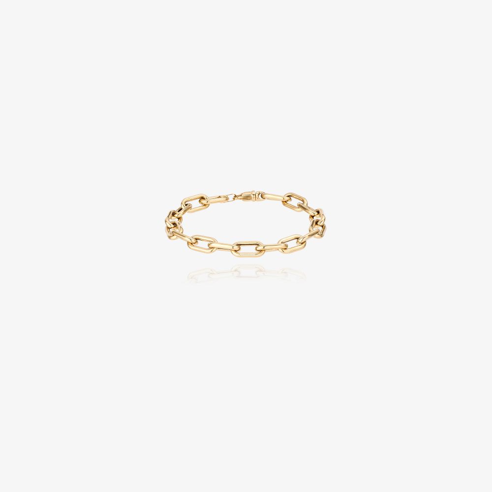 ADINA REYTER 14K YELLOW GOLD ITALIAN CHAIN BRACELET,B315TITLY1416437990