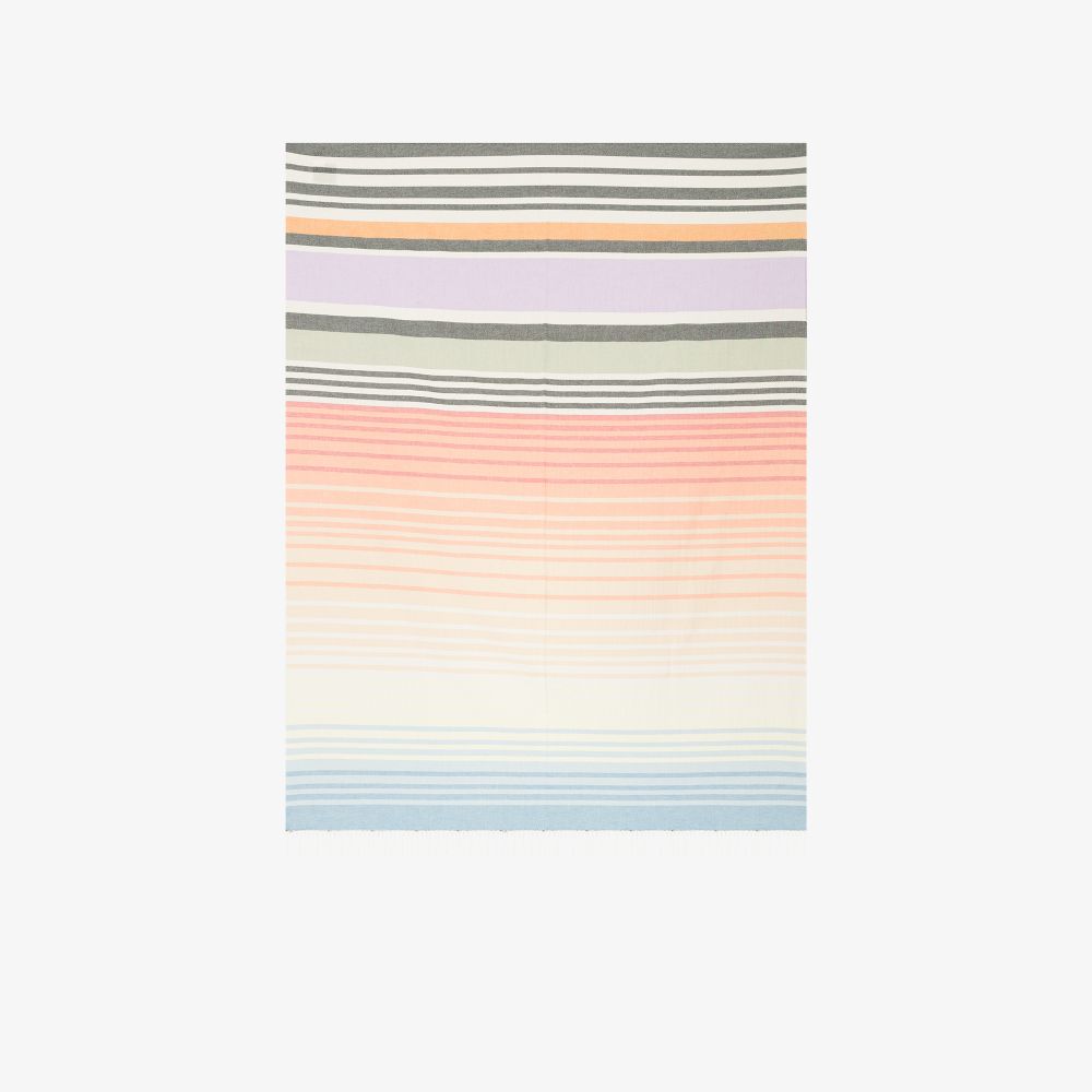 MISSONI MULTICOLOURED ALDO STRIPED THROW,1A3PL9900416454071