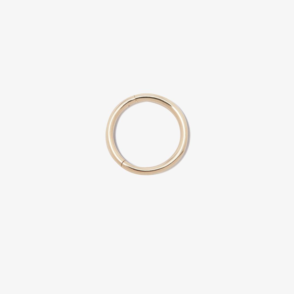 Maria Tash 18kt Yellow Gold Plain Single Huggie Earring