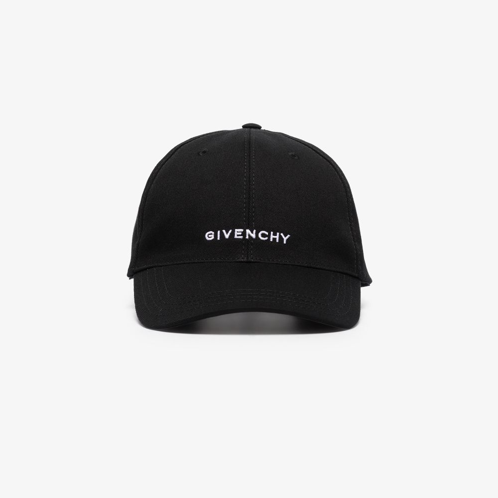 GIVENCHY BLACK LOGO BASEBALL CAP,BPZ022P0C416782823