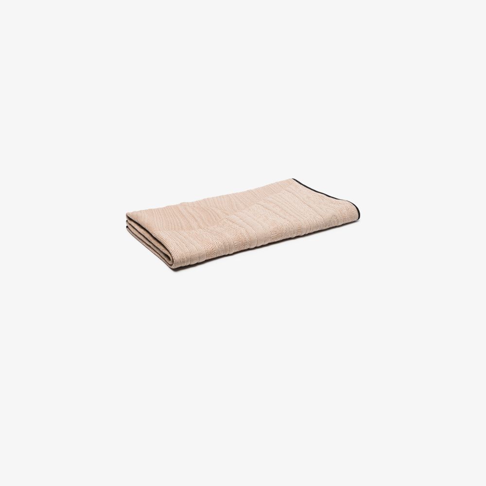 Byborre Neutral Rocks Blanket In Brown