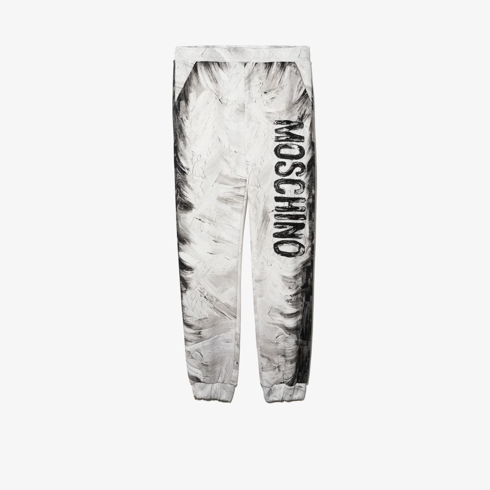 Moschino Kids' Trompe L'oeil Cotton Sweatpants