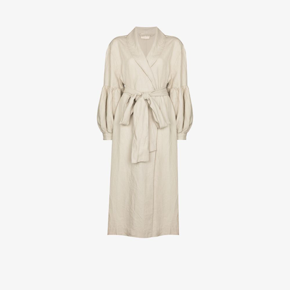 Sabi French Flax Linen Robe