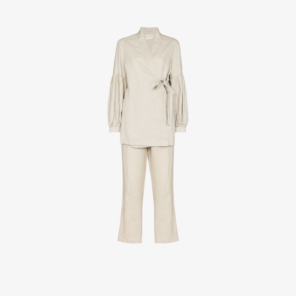 Odessa French Flax Linen Pyjamas