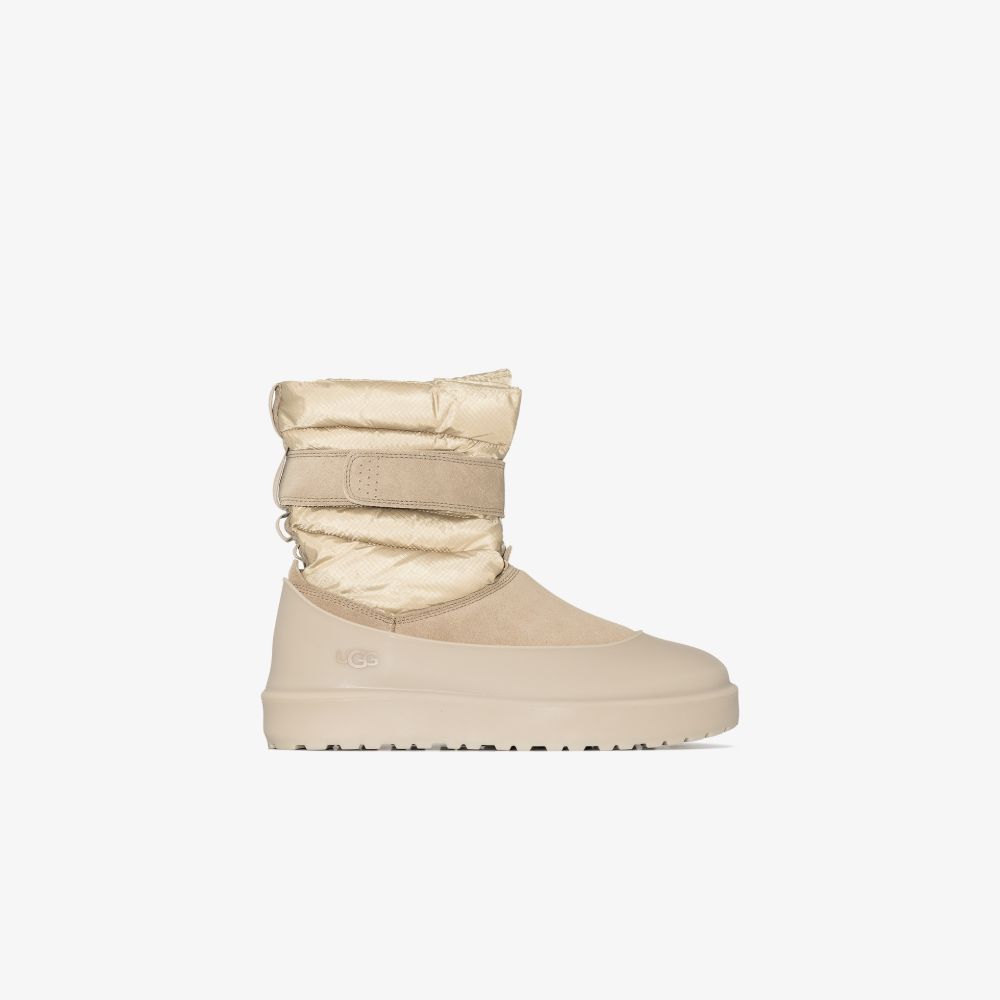 UGG NEUTRAL CLASSIC PULL-ON WEATHER BOOTS,1120847DUNE16983771