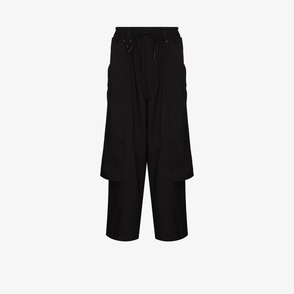 新製品情報も満載 Y-3 Classic Sport Uniform Cropped Track Pants In Black パンツ