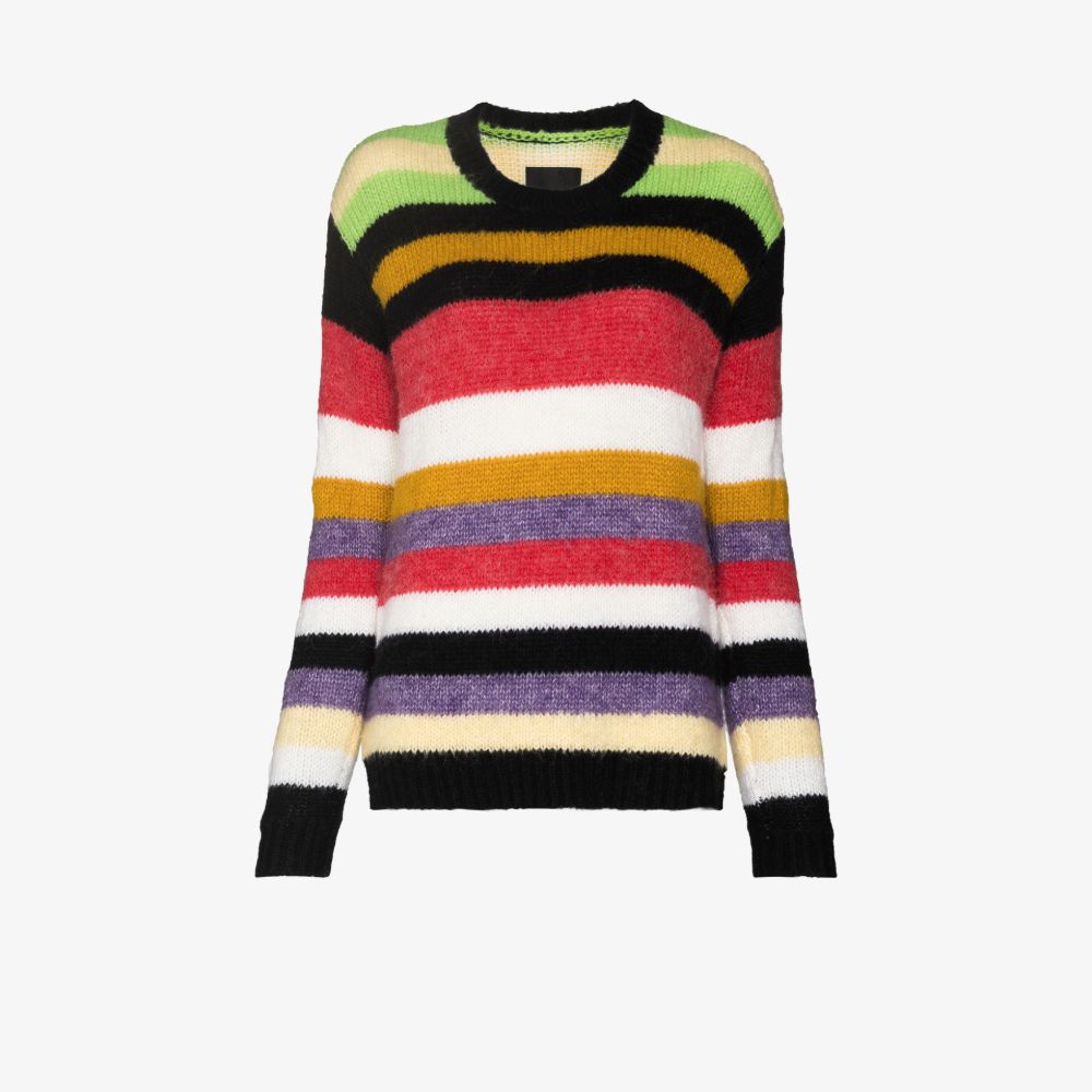 Rta Esme Striped Sweater In Red