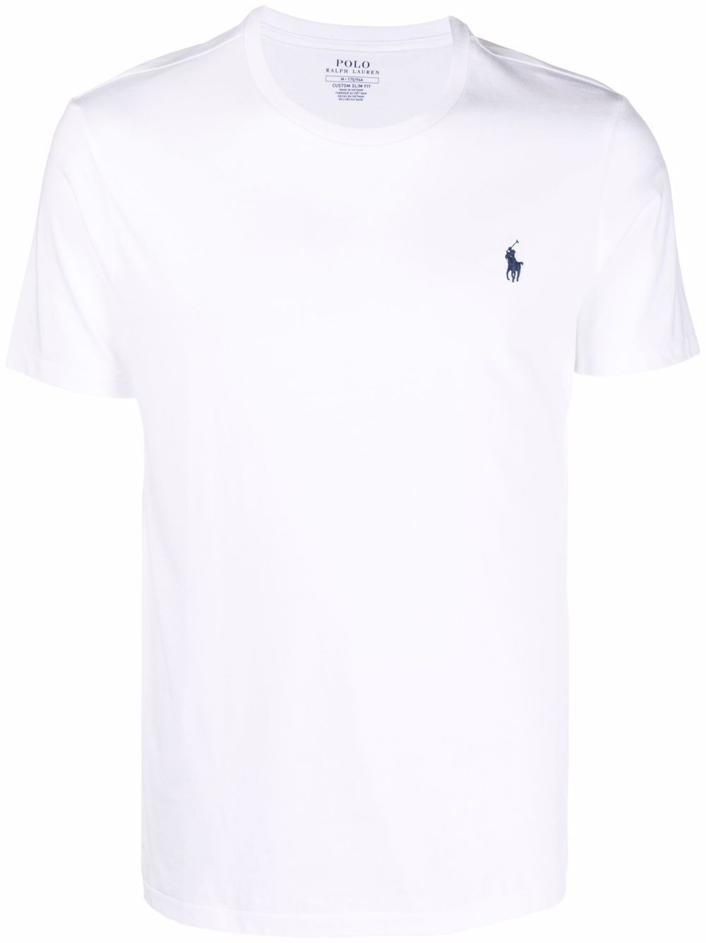 Polo Ralph Lauren White Logo Cotton T-Shirt