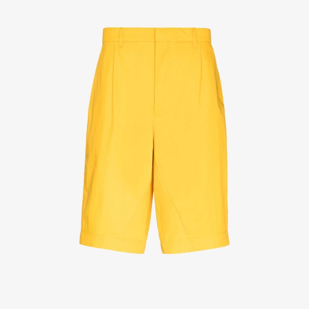 Bianca Saunders Bianca Knee-length Bermuda Shorts In Yellow