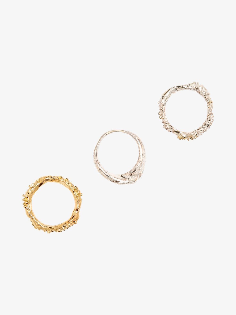 The Infernal Rocks Rings Set