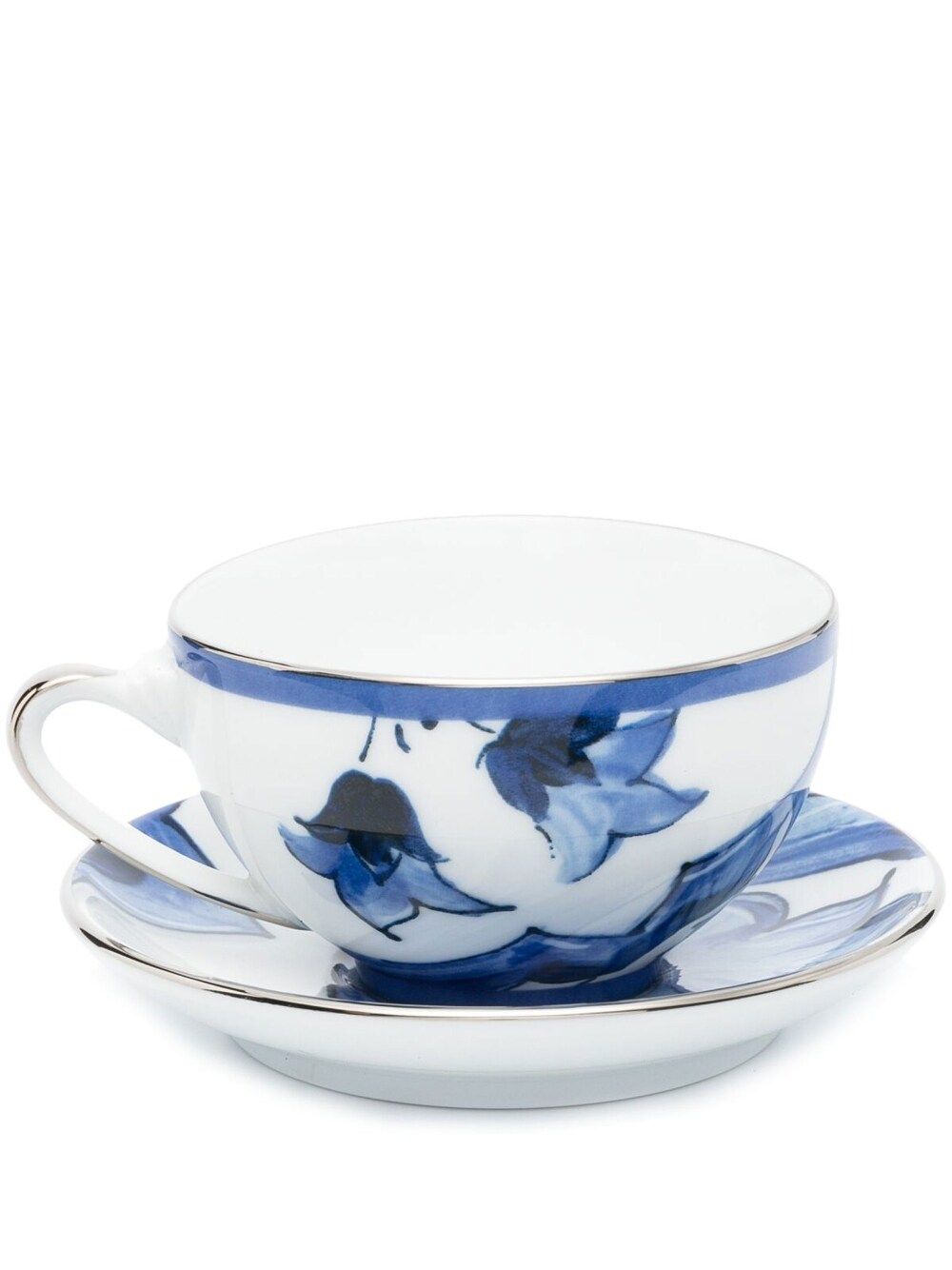 Dolce & Gabbana Mediterraneo Porcelain Tea Set In White