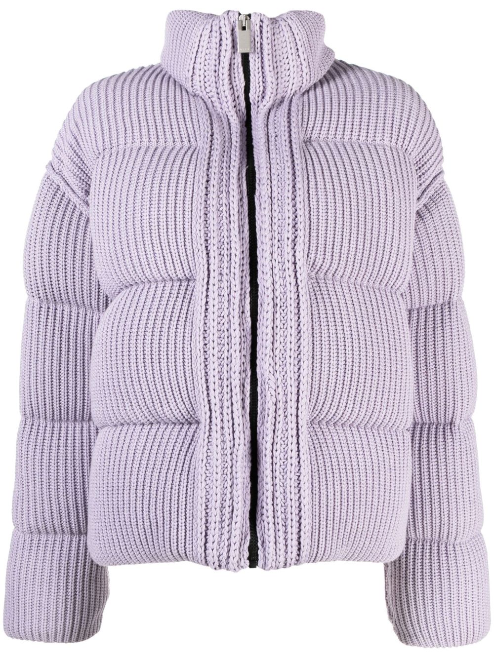 Moncler Genius 6 Moncler 1017 Alyx 9sm Padded Cardigan - Women's - Polyamide/viscose/goose Down In Purple