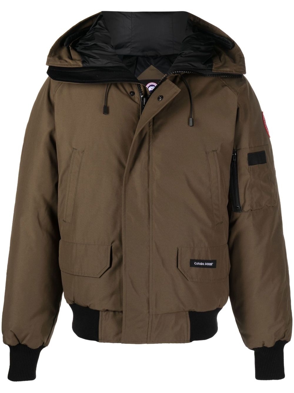 Canada Goose Green Chilliwack Padded Bomber Jacket