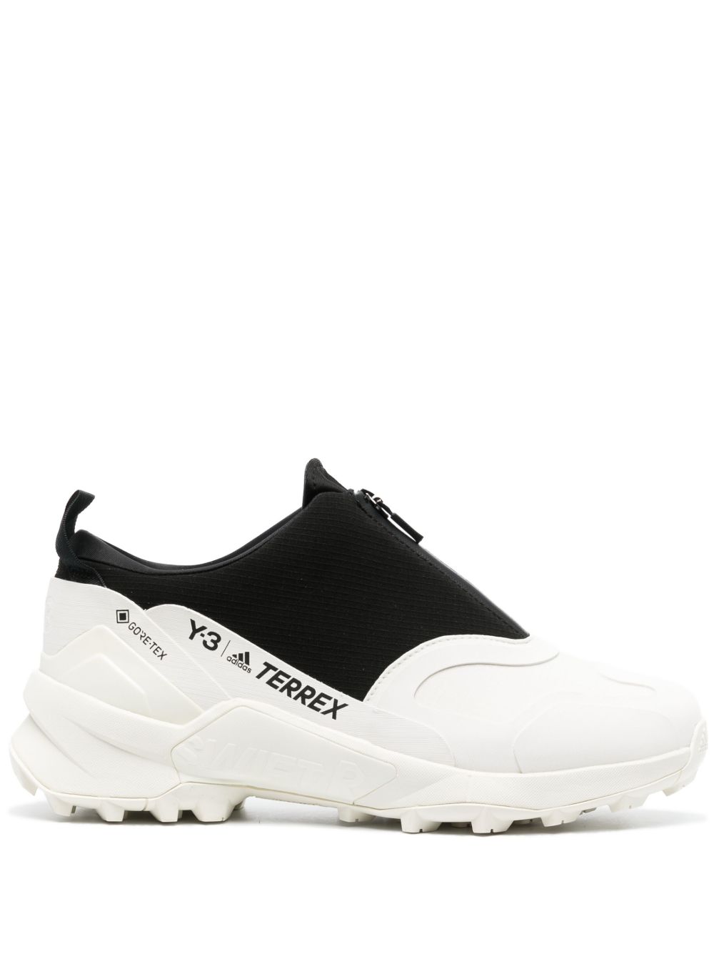 Y-3 White Terrex Swift R3 Gtx Sneakers In Black