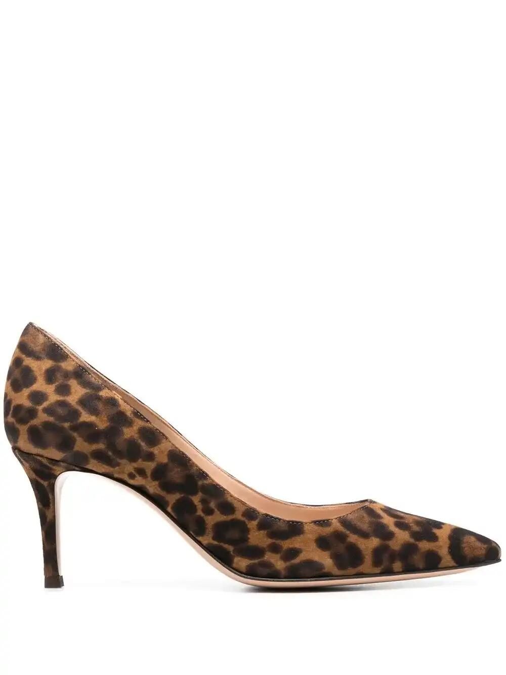 70 CAMOSCIO LEOPARD PRINT PUMP