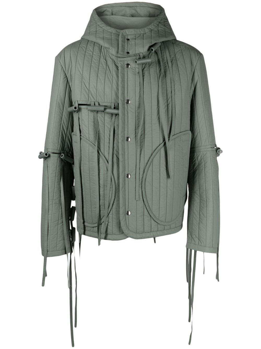Craig Green Tyvek Deconstructed-design Jacket In Green