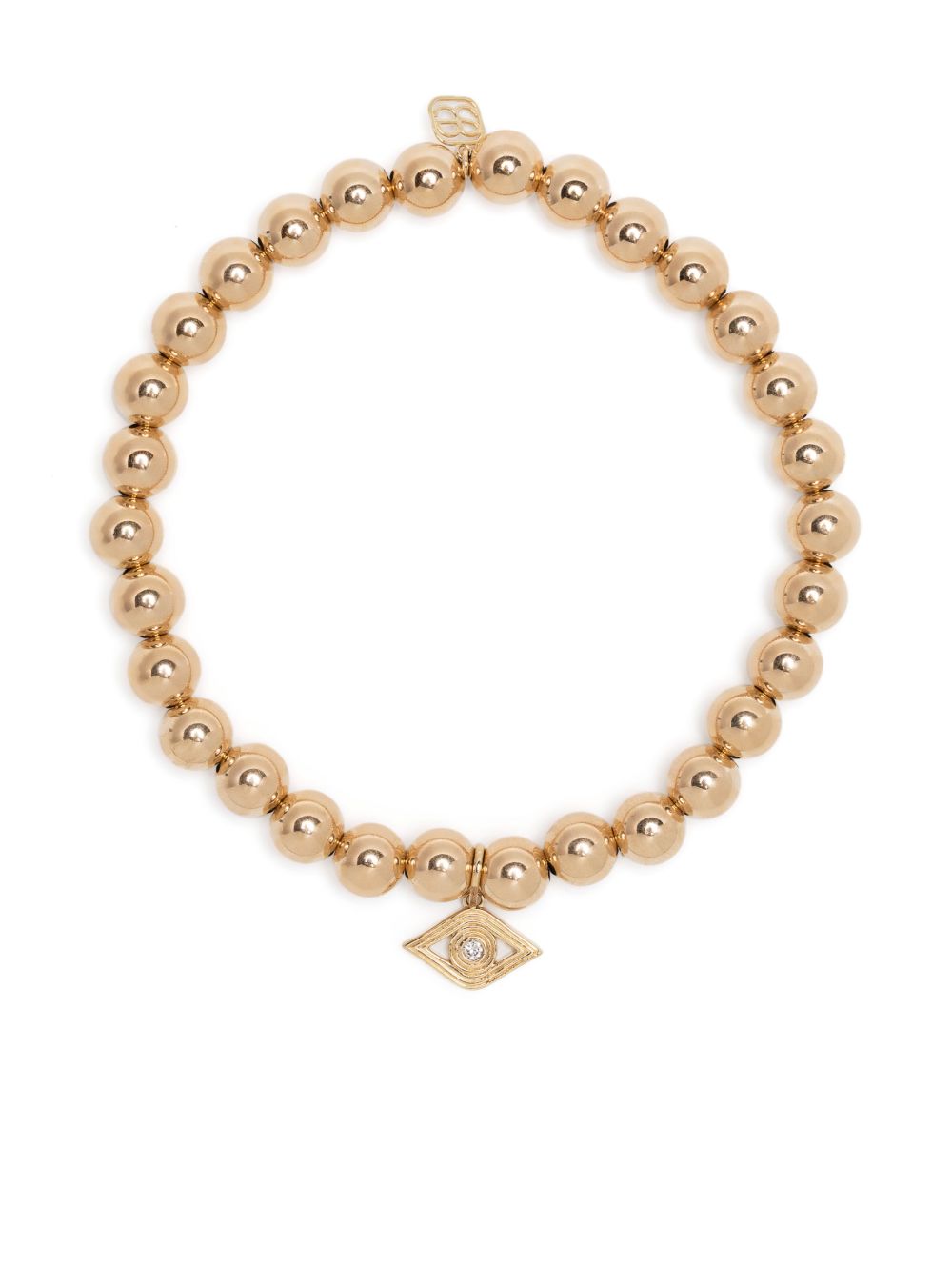 14kt Yellow Gold Evil Eye Bracelet