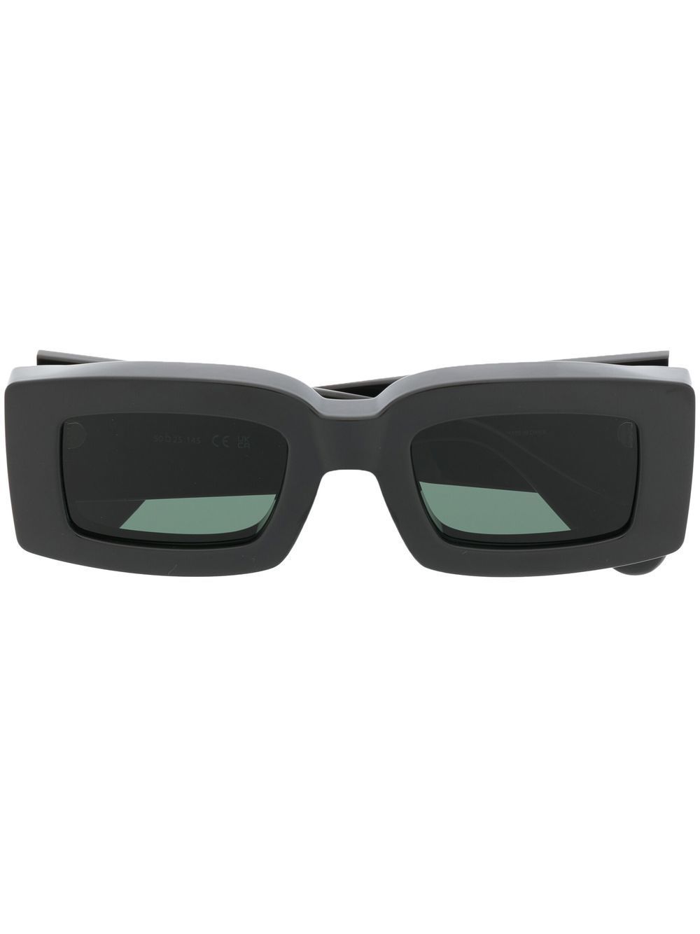 Jacquemus Les Lunettes Tupi Square-frame Sunglasses In Black