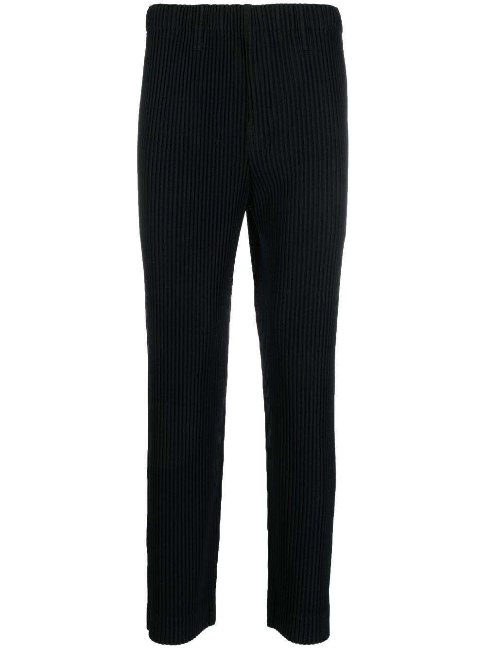 Issey Miyake Fully-pleated Trousers In Black