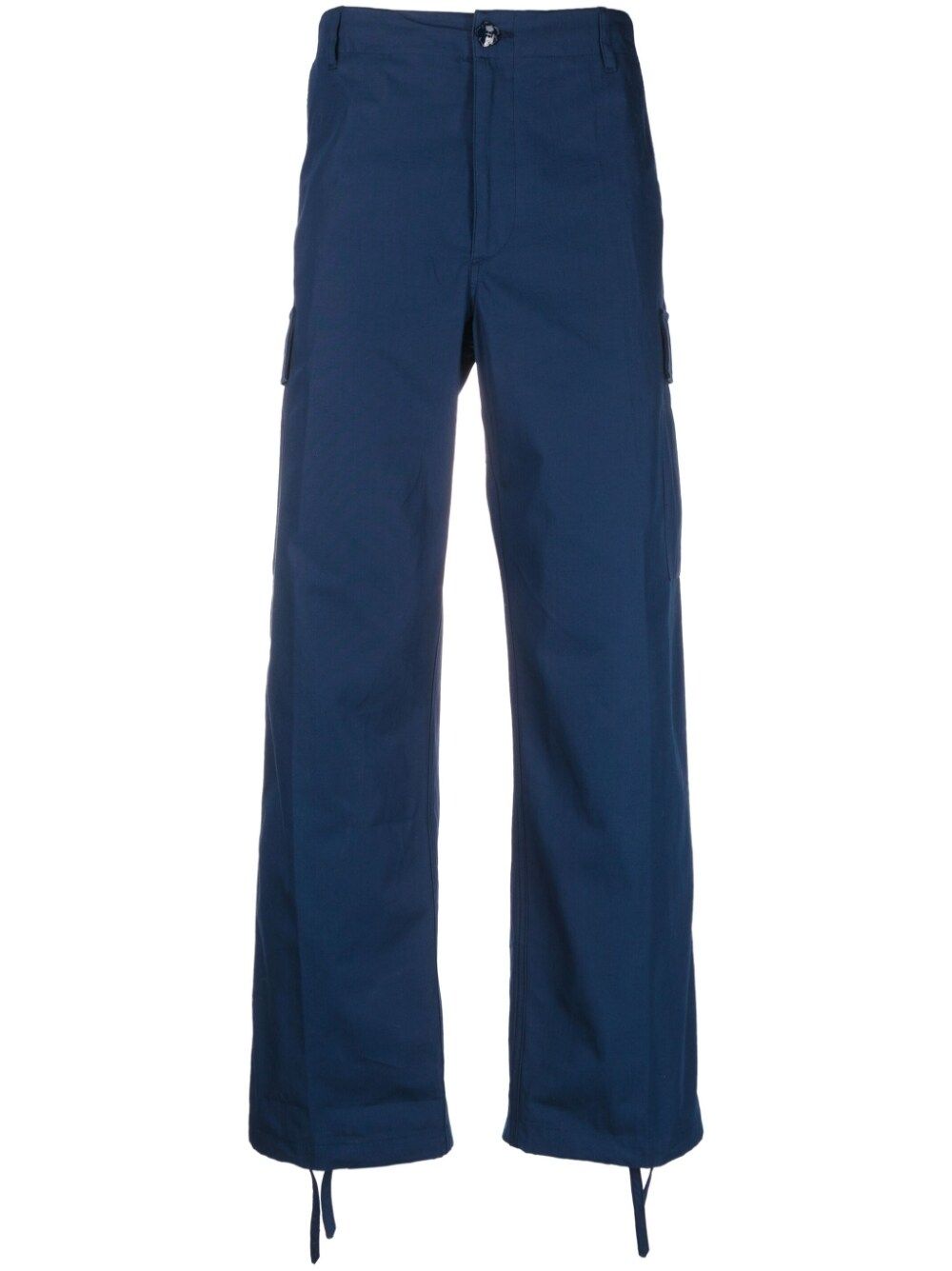 Kenzo Cargo Pants In Blue
