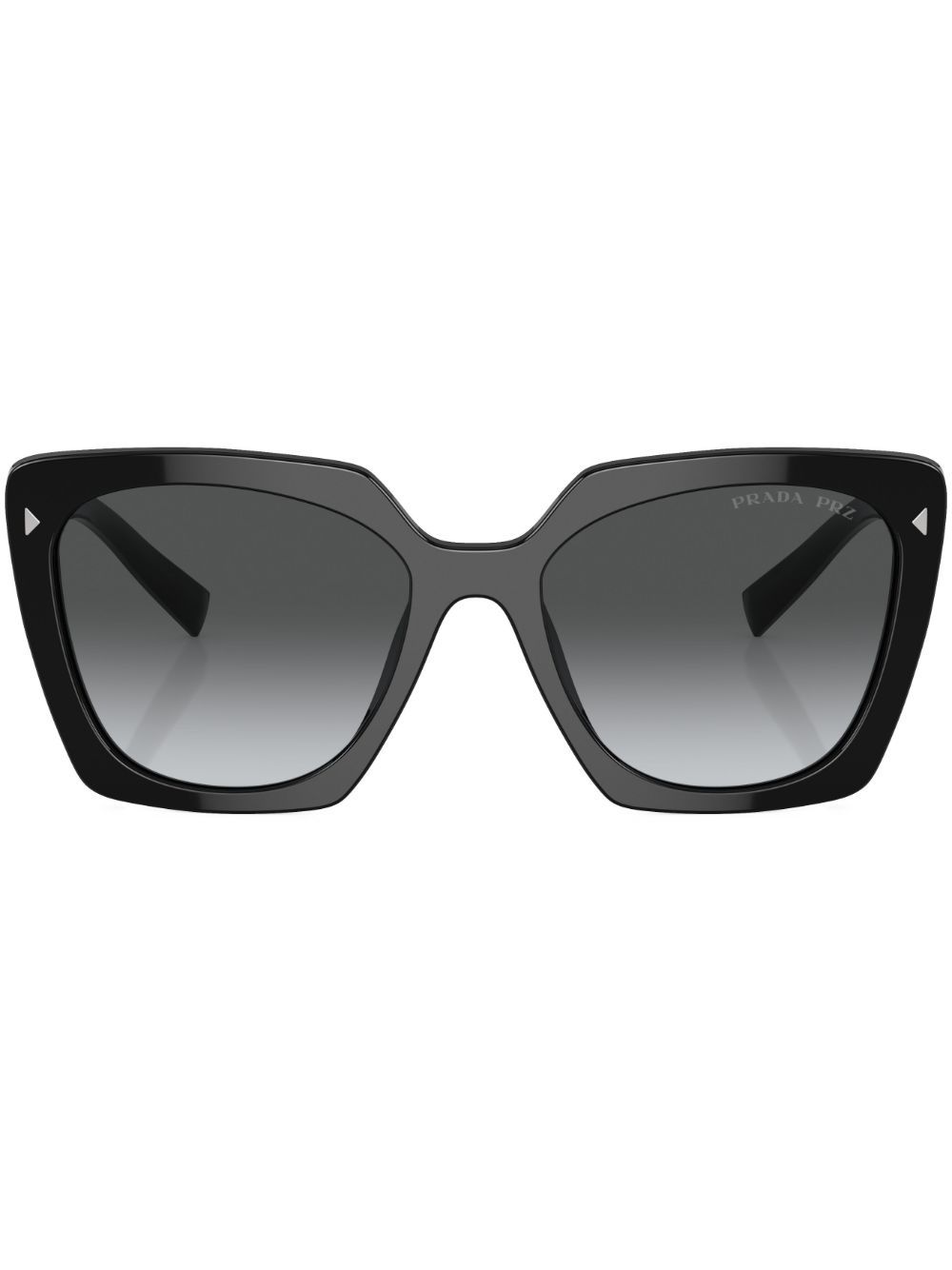 Black Oversized-Frame Sunglasses