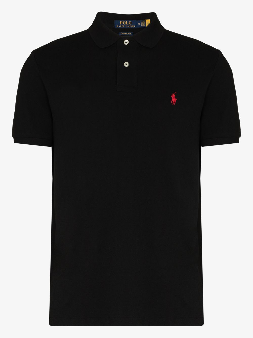 Polo Ralph Lauren Klassisches Poloshirt In Black