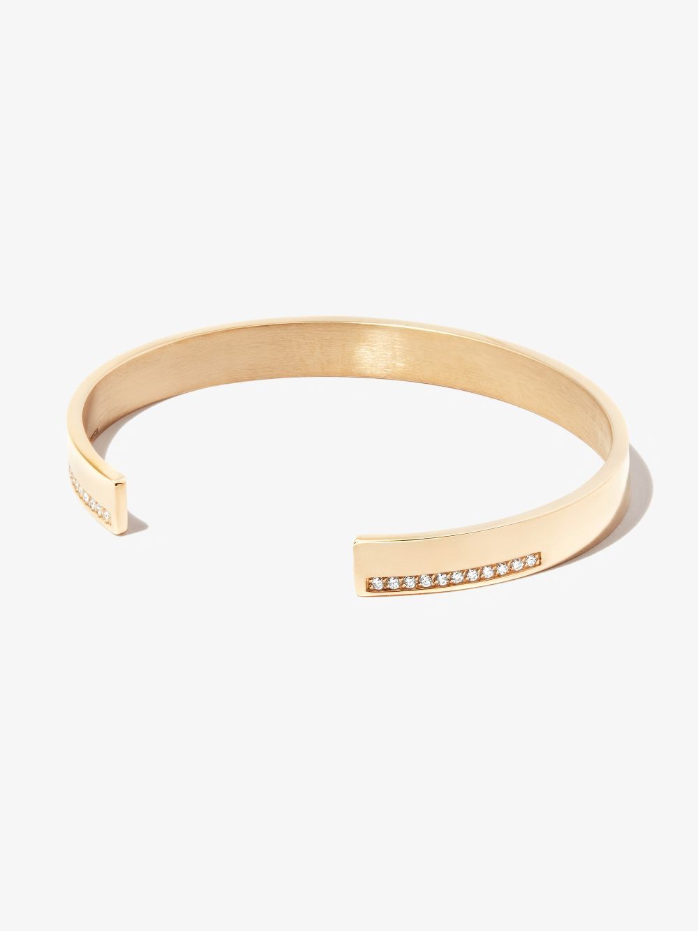 18kt Yellow Gold Le 31g Ribbon Diamond Bracelet