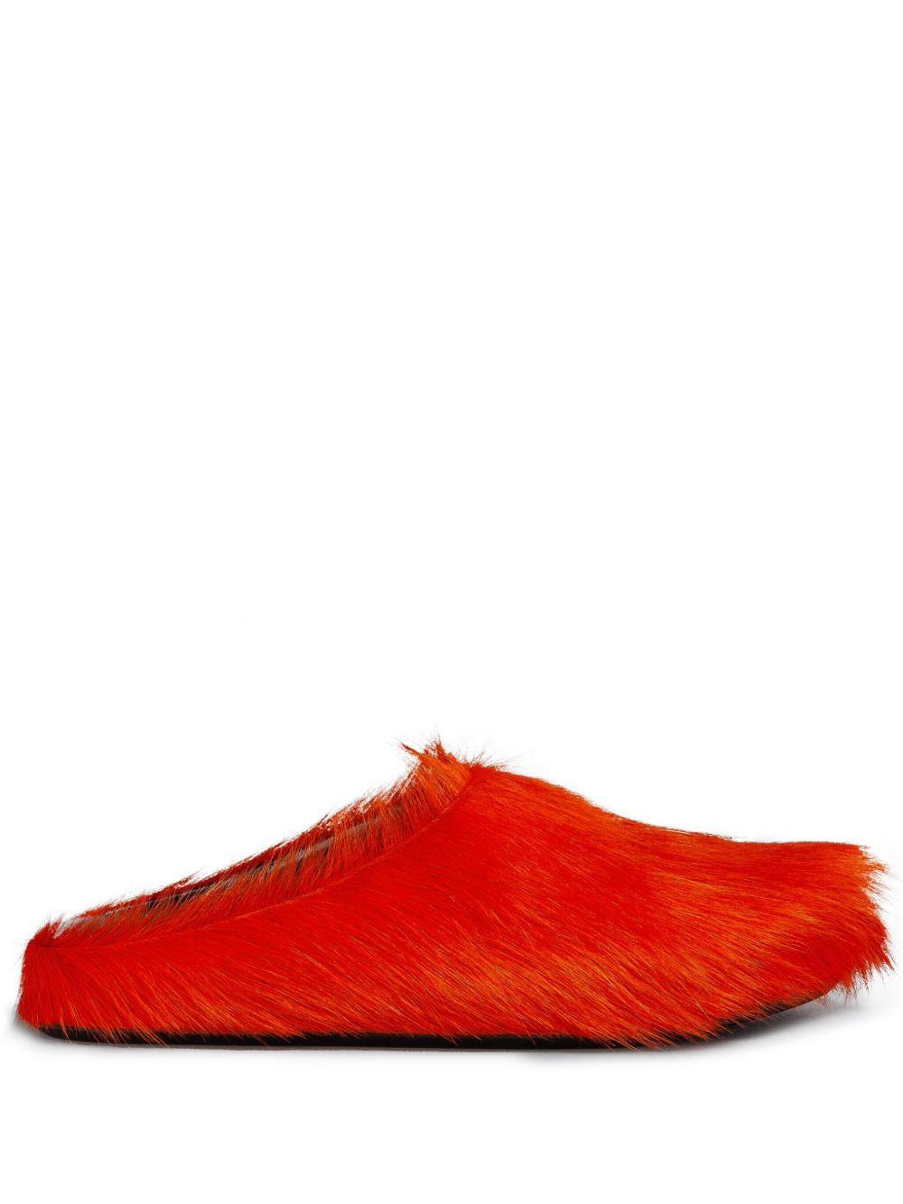 Red Fussbett Sabot Mules