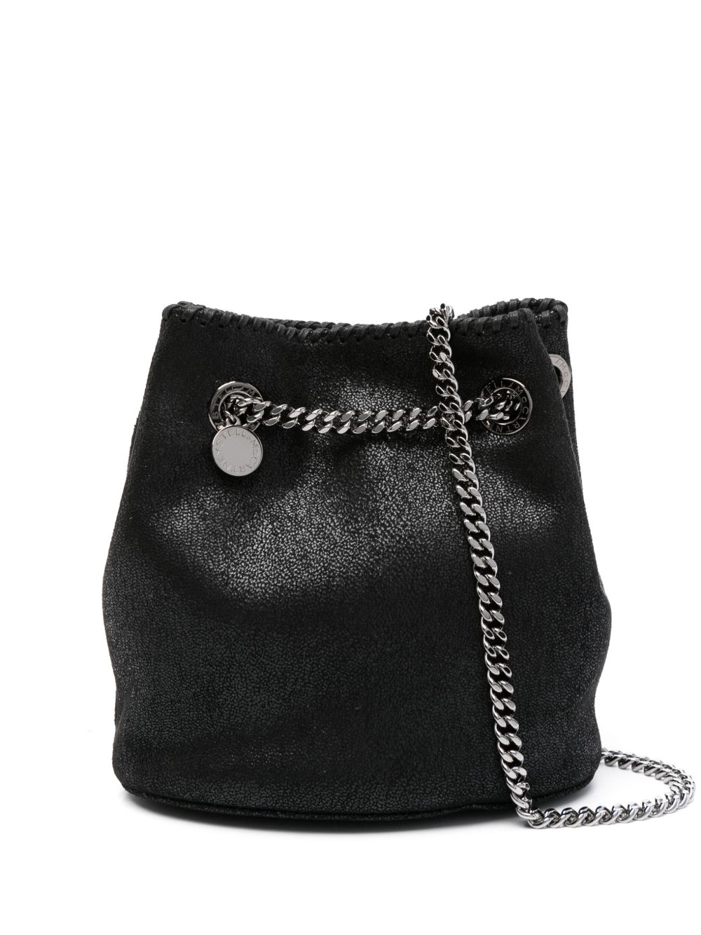 Black Falabella Bucket Bag