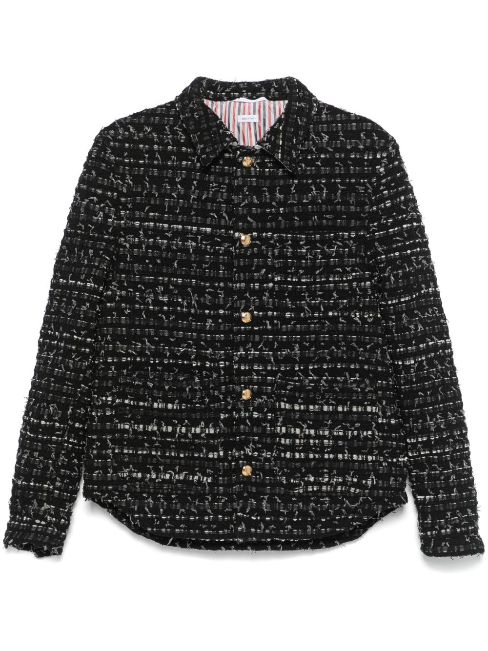 Denim Ribbon Tweed Jacket