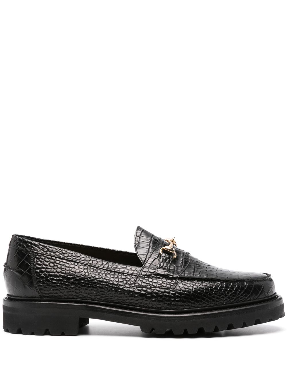 Black Mason Loafers