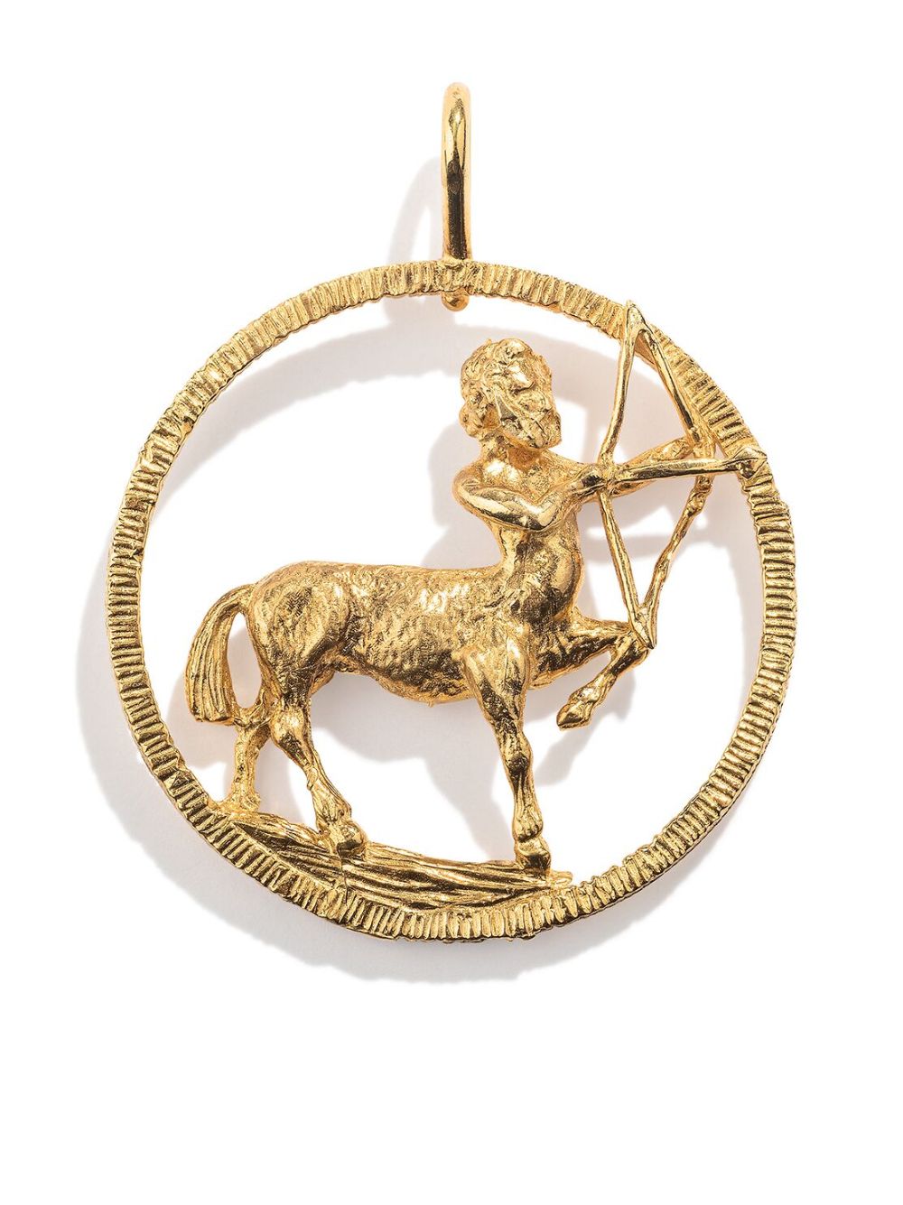 18kt Yellow Gold Sagittarius Pendant