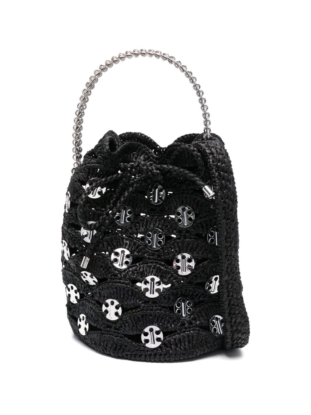 Raffia Bucket Bag