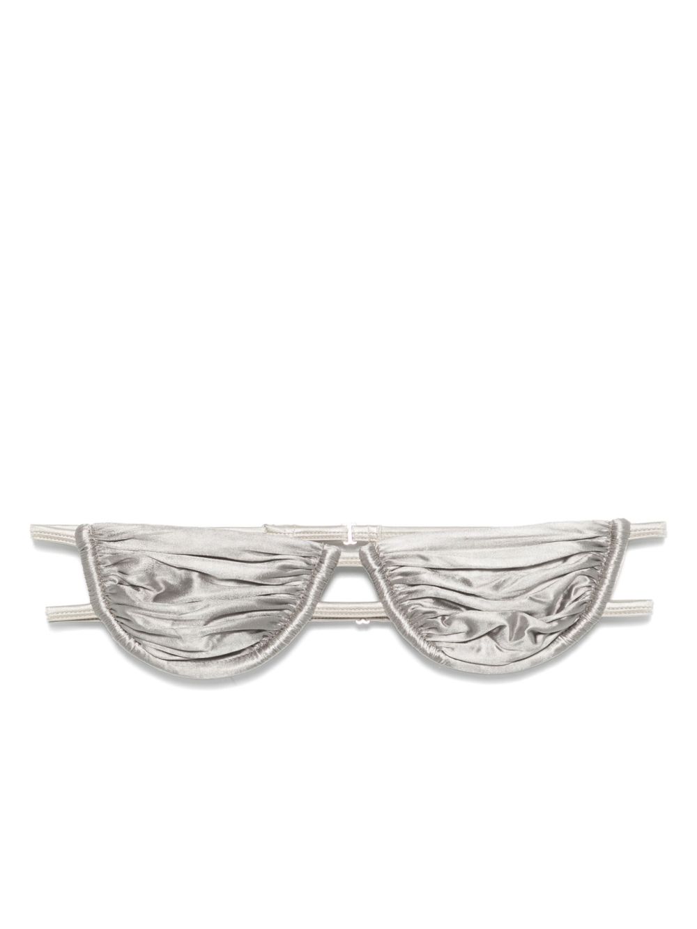 Isa Boulder Retta Bikini Top In Grau