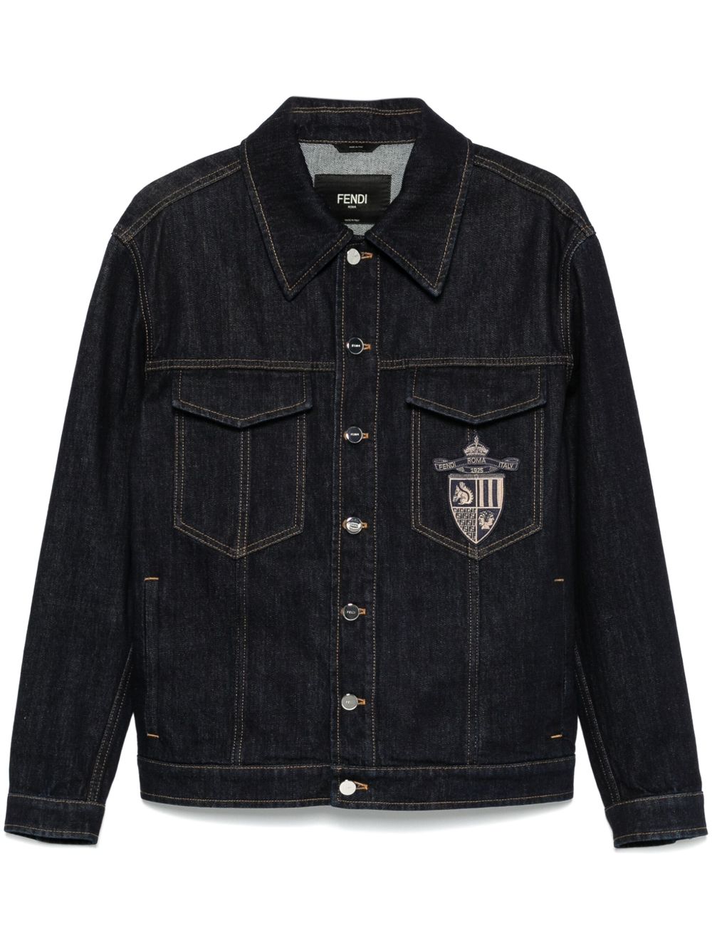 Blue Cotton Denim Jacket