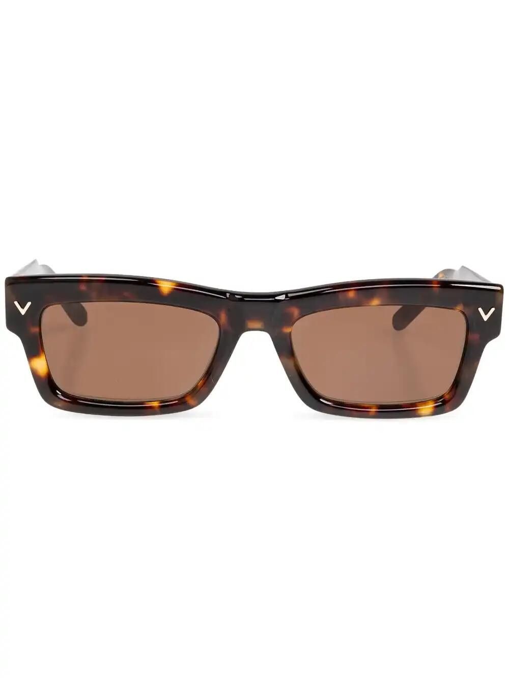 Rectangle-Frame Sunglasses