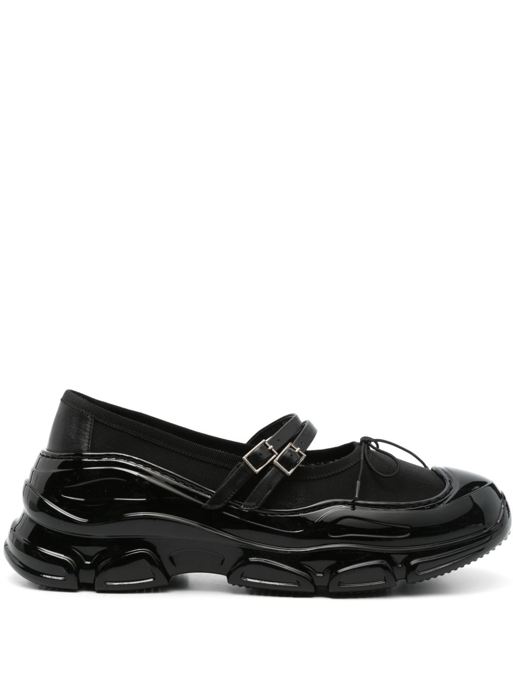 Leather Ballet Sneakers