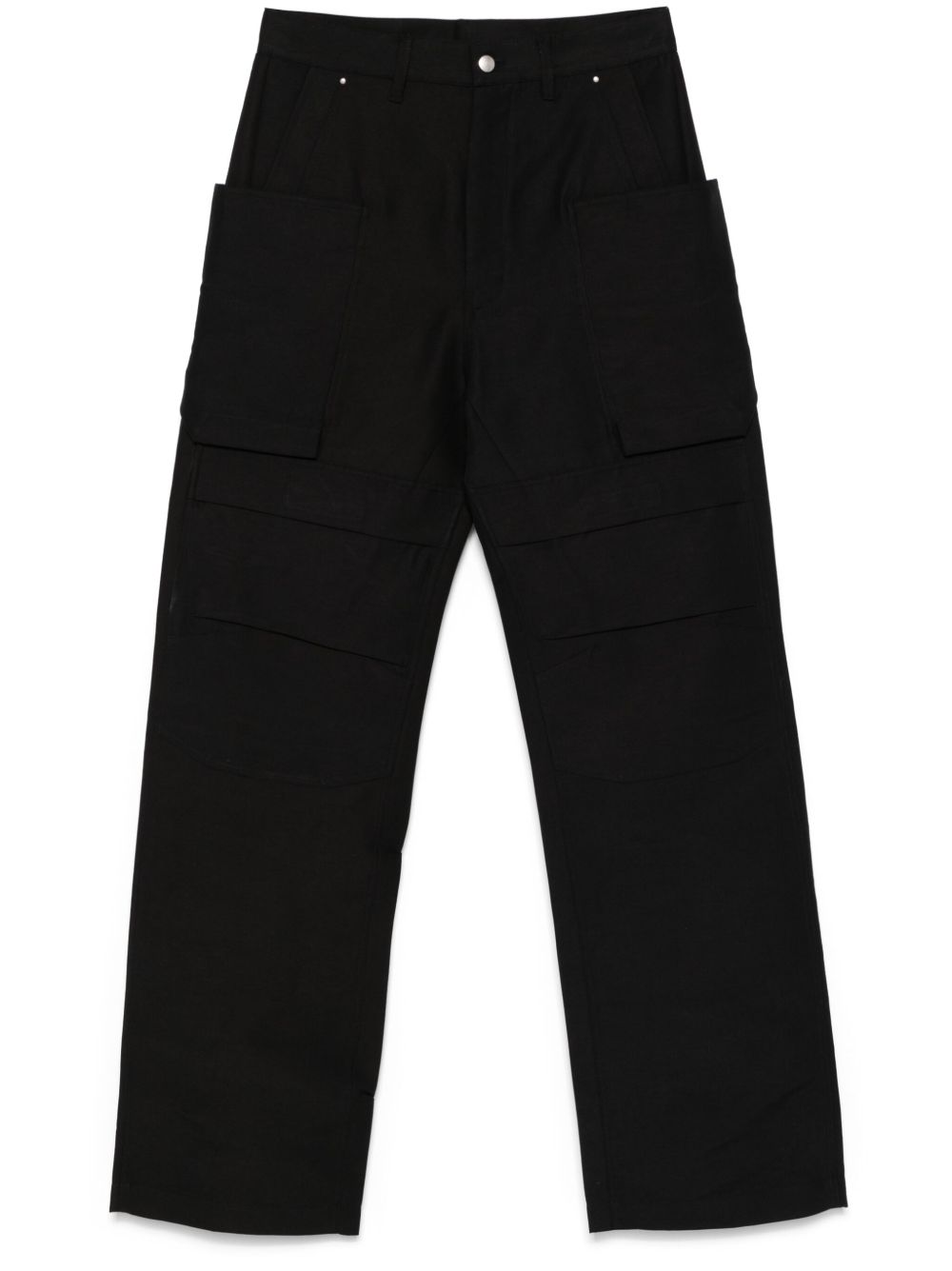 Black Wide-Leg Trousers