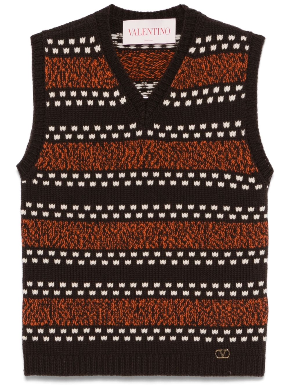 Brown Wool Vest
