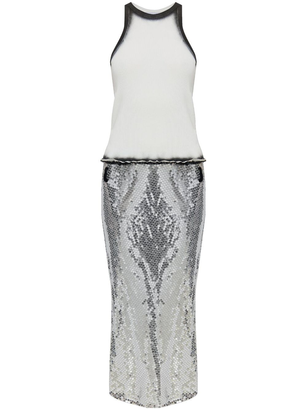 Panelled Midi Dress
