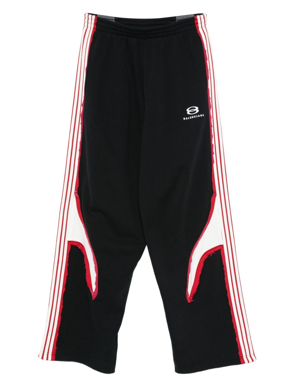 Wide-Leg Track Pants