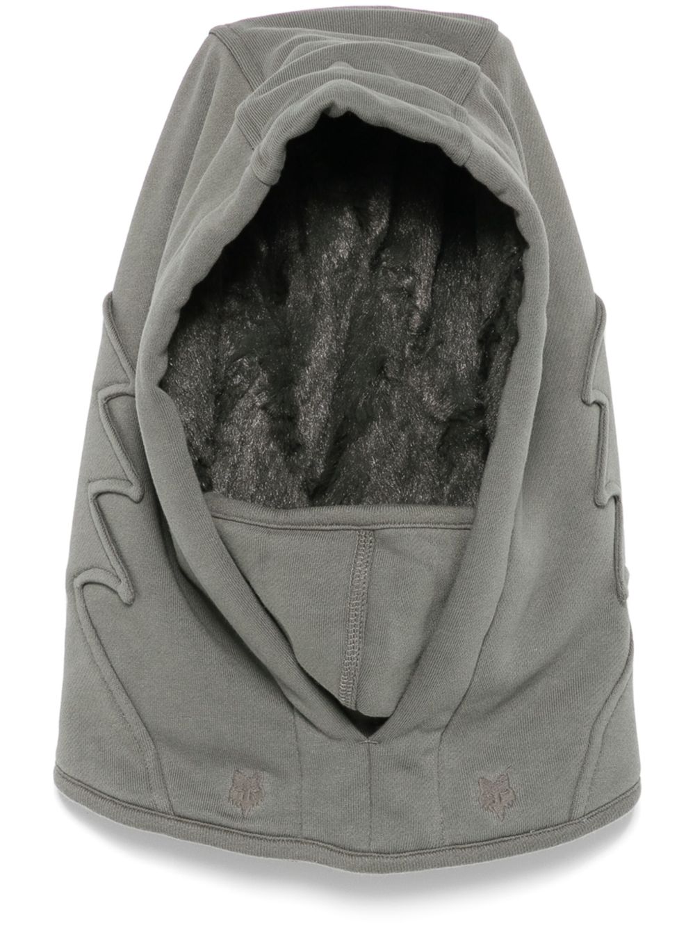 Kiko Kostadinov X Fox Lab Balaclava In Grey