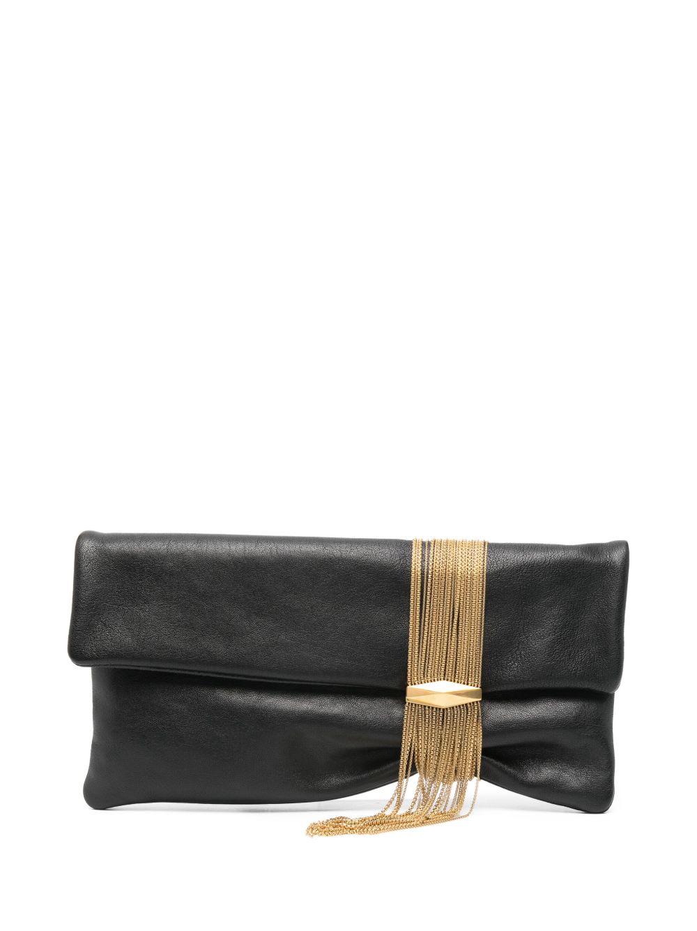 Zandra Chain-Embellished Clutch Bag