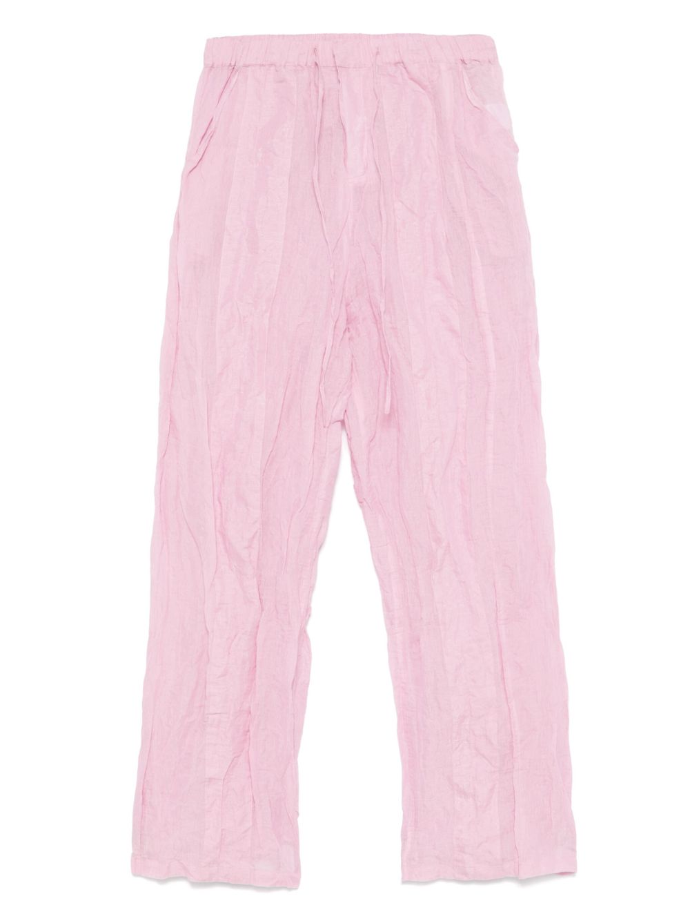 Crushed Multi-Panelled Trousers