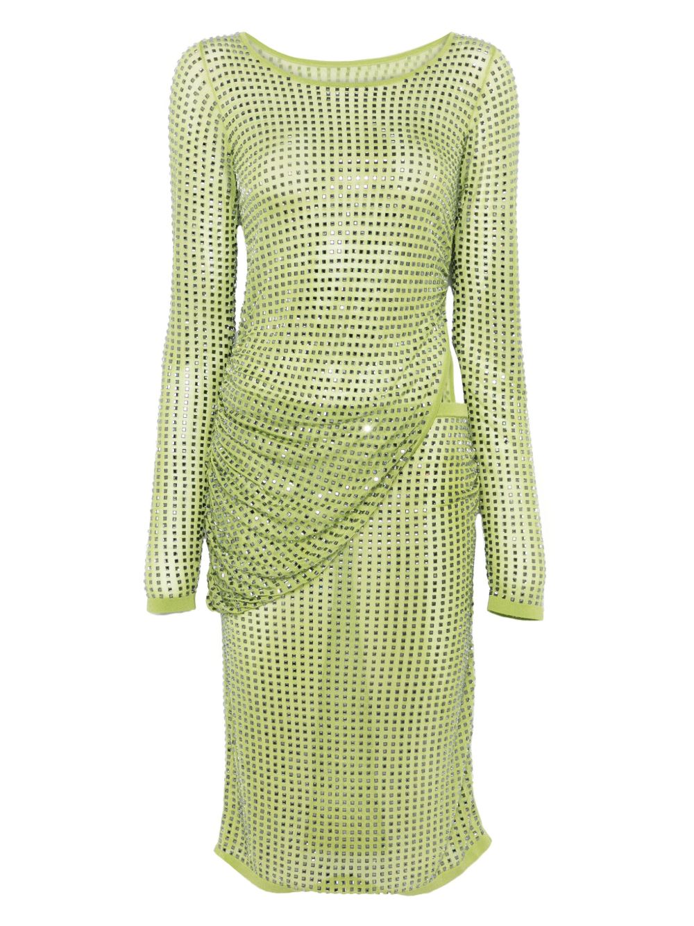 Cirrus Hotfix Cutaway Midi Dress